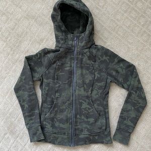 Lululemon Camo Scuba Hoodie
